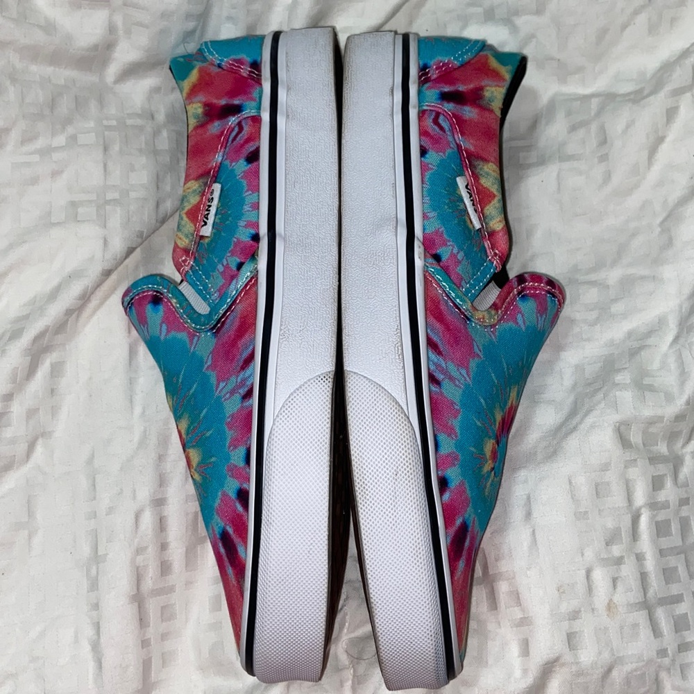 Like new vans Asher tie dye slip on - Picture 11 of 13
